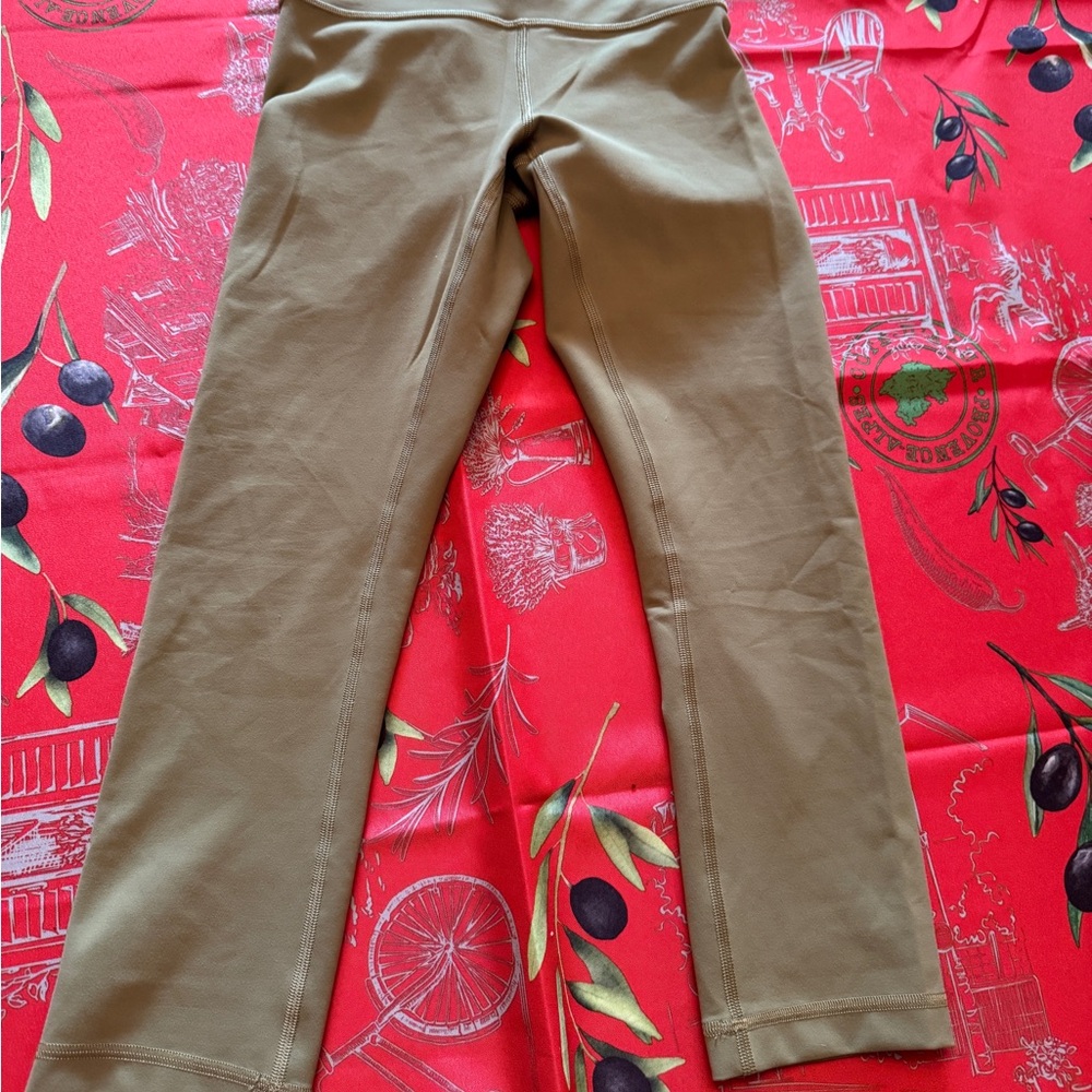 Lululemon Athletica Tan Leggings Comfortable Stylish